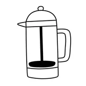 Coloriage Miss Coffee de La Théière Tordue